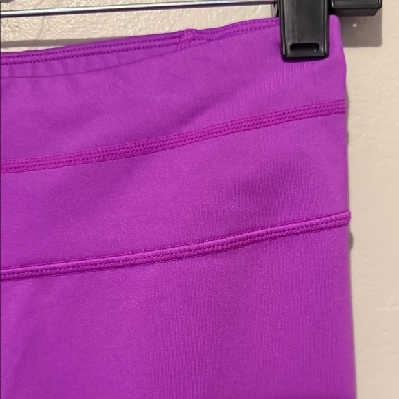 Athleta Vibrant Purple Cropped Leggings Small - Picture 2 of 9